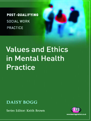cover image of Values and Ethics in Mental Health Practice